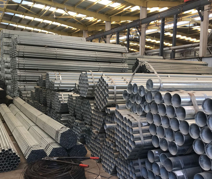 漯河q235b热镀锌带钢管